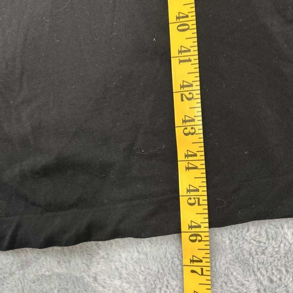 Lark + Grey Smocked Strapless Maxi Casual Dress S/M Black Stretch - Picture 2 of 5